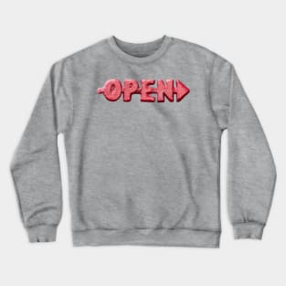 Open Instructions Crewneck Sweatshirt